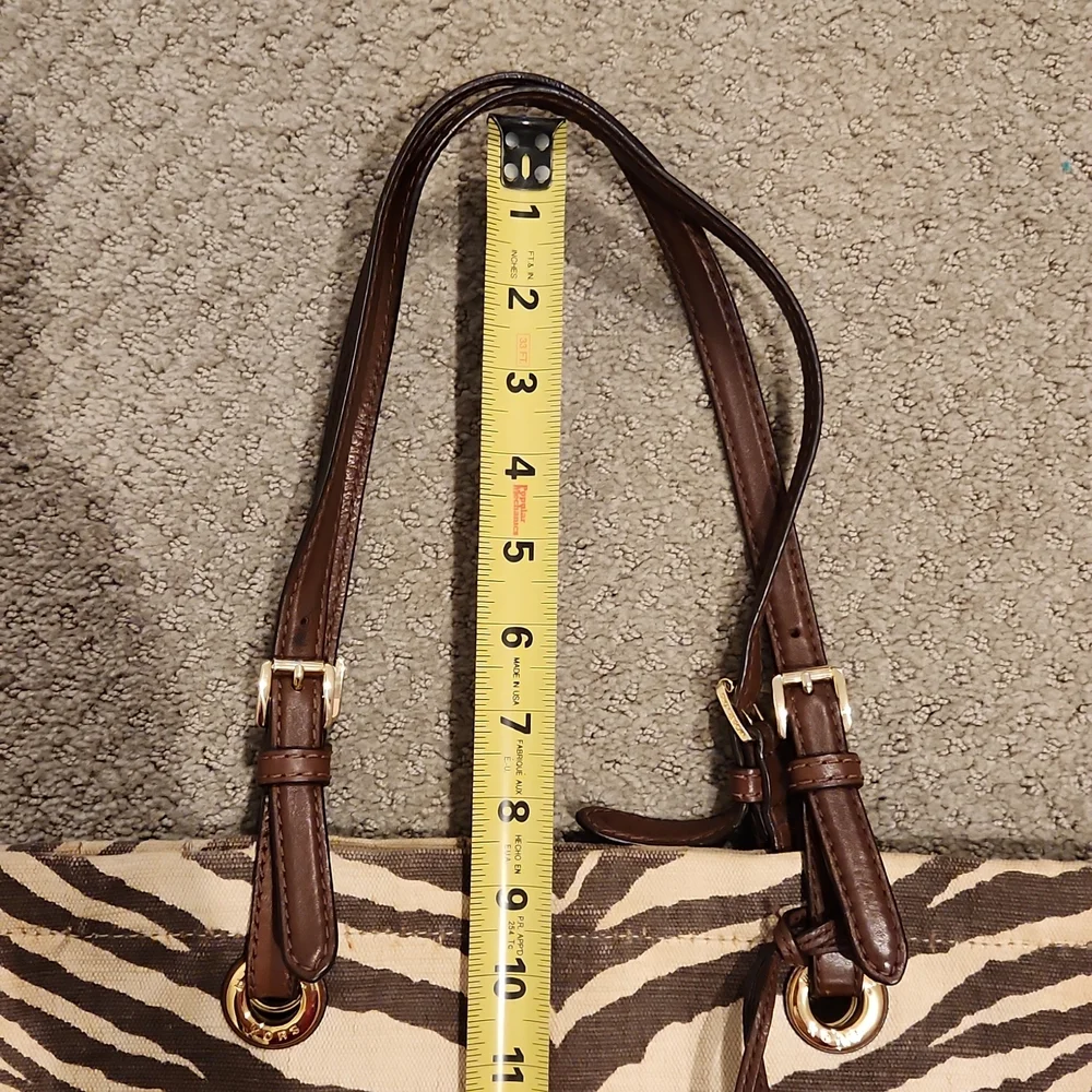 Michael Kors canvas tote / purse